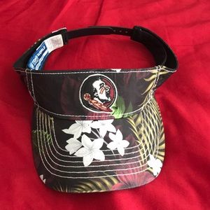 RARE FSU Floral Visor